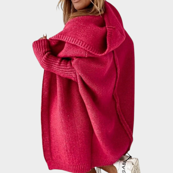 Women's Casual Longline Knit Cardigan