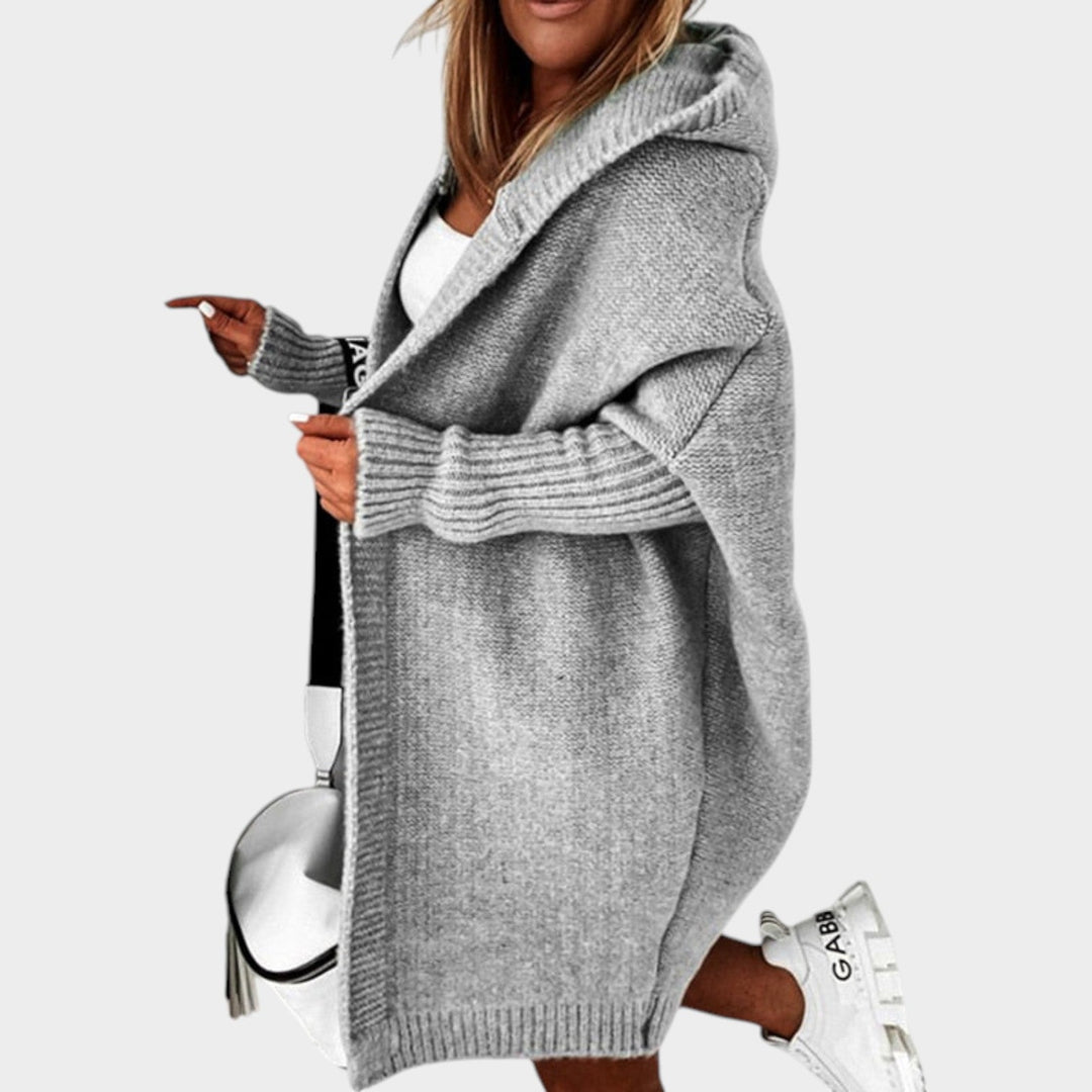 Women's Casual Longline Knit Cardigan