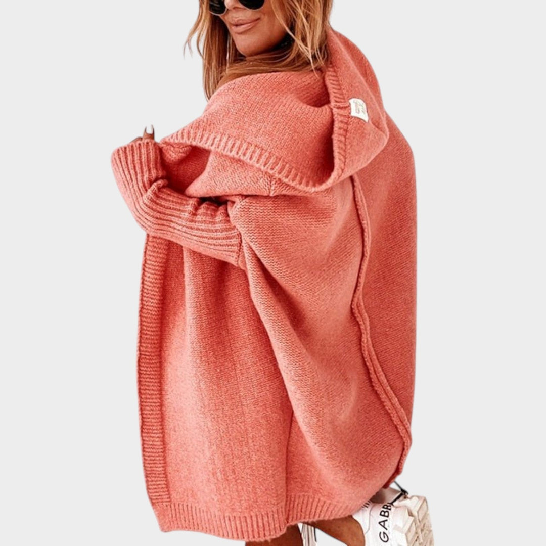 Women's Casual Longline Knit Cardigan