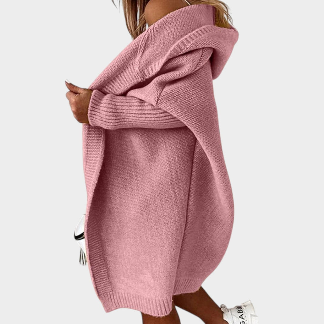 Women's Casual Longline Knit Cardigan