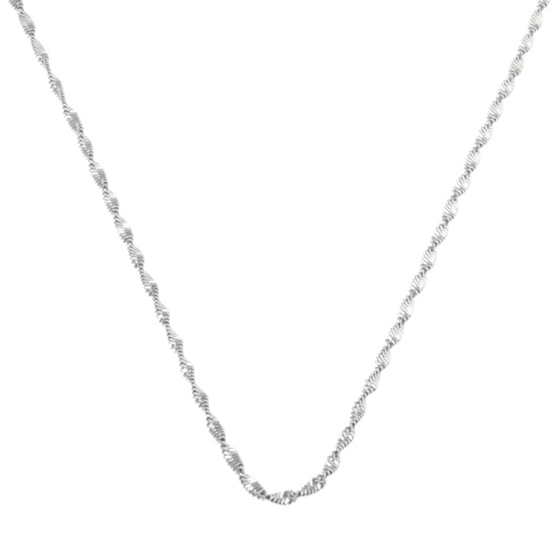 Double Twisted Necklace