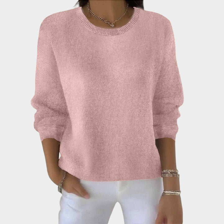 Women's Casual Crew Neck Knit Sweater