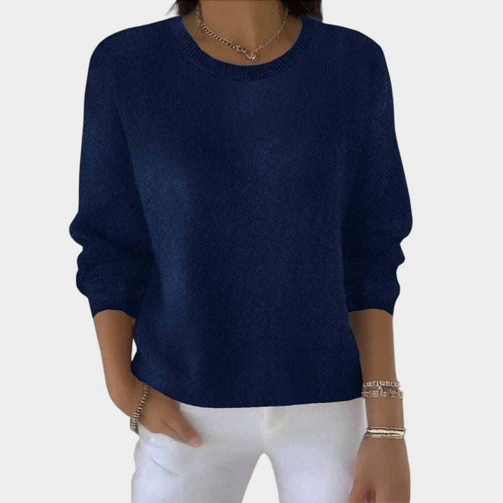 Women's Casual Crew Neck Knit Sweater