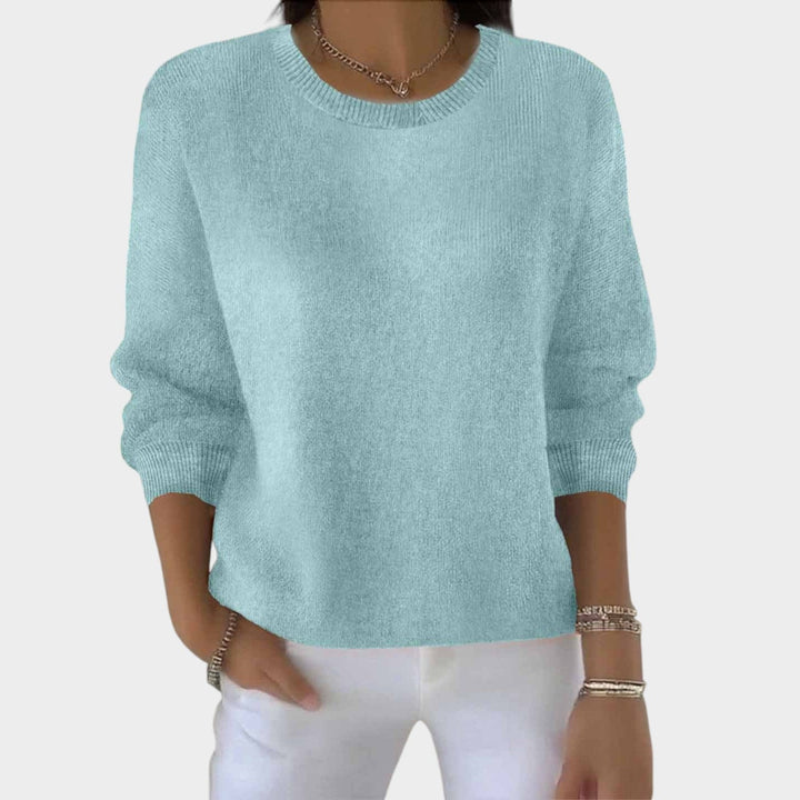 Women's Casual Crew Neck Knit Sweater