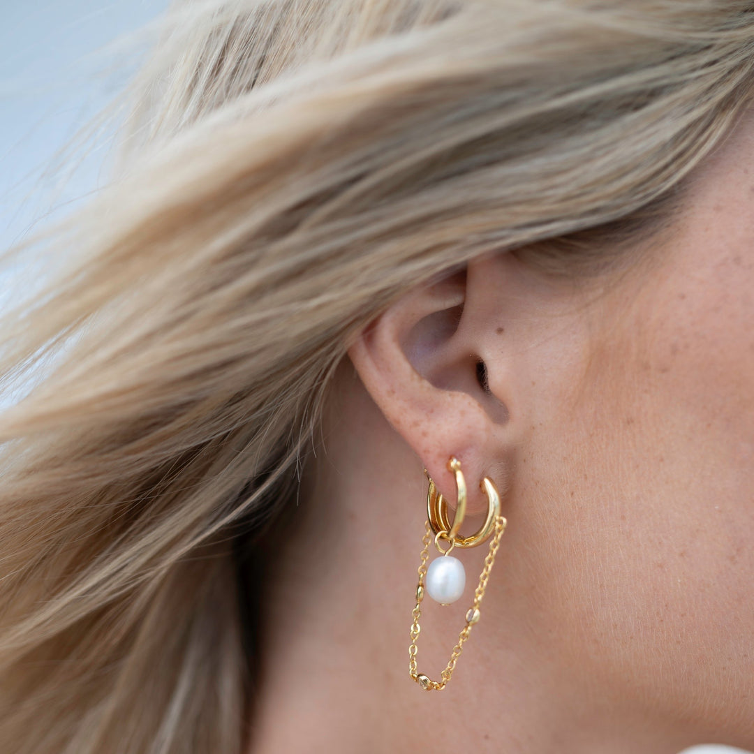 Sparkling Drop Earrings
