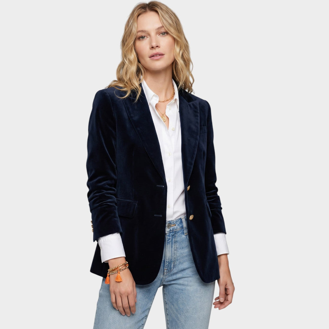 Women's Classic Button-Front Blazer
