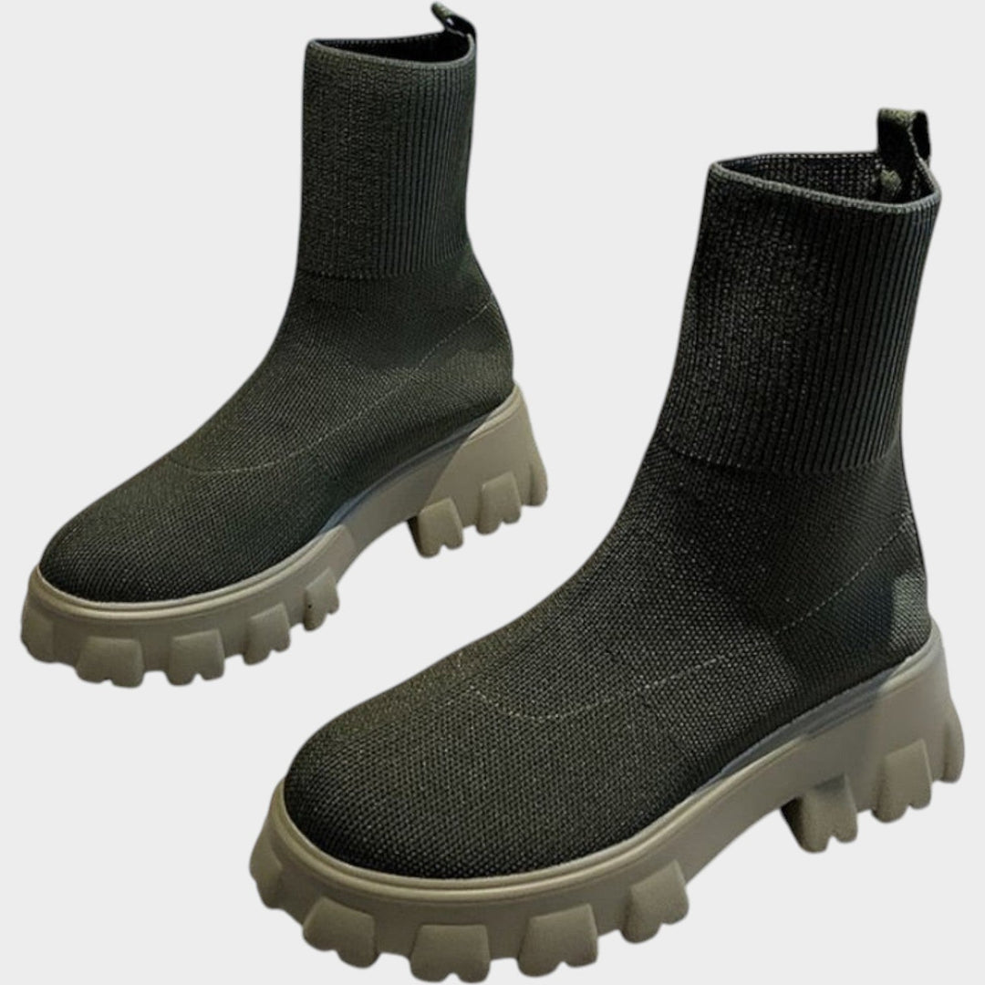 Women's Ankle Boots Ankle Stretch Knit