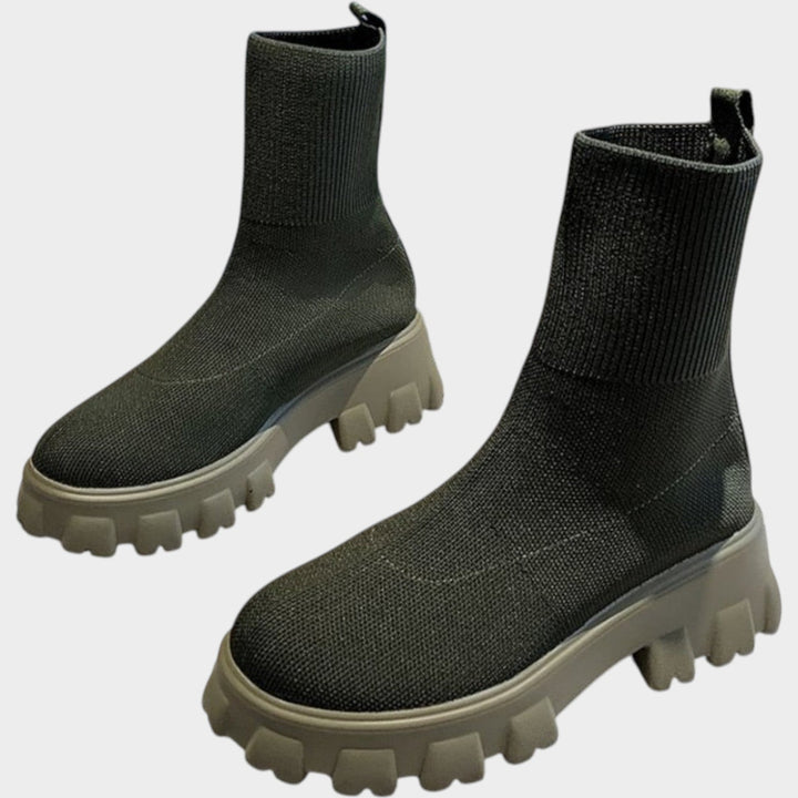Women's Ankle Boots Ankle Stretch Knit
