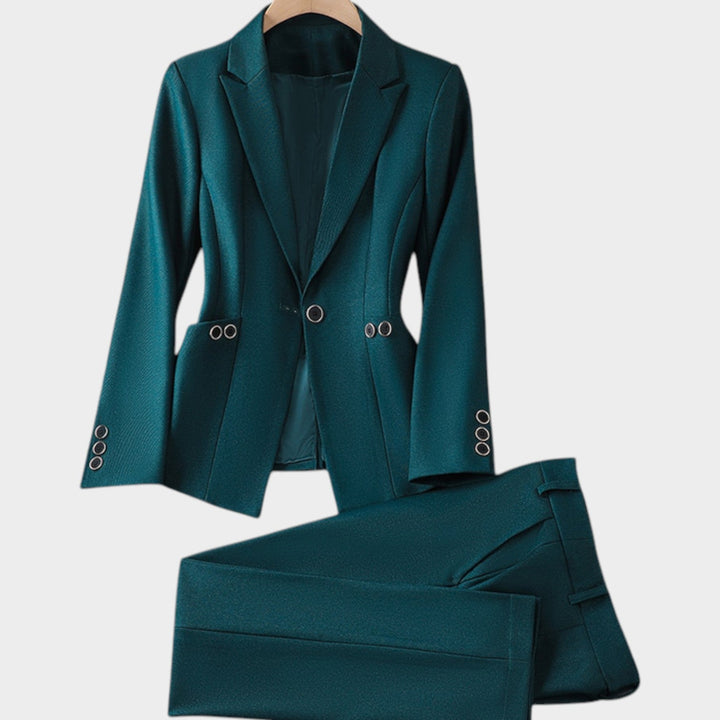 Women's Chic Business Two-Piece Suit Set