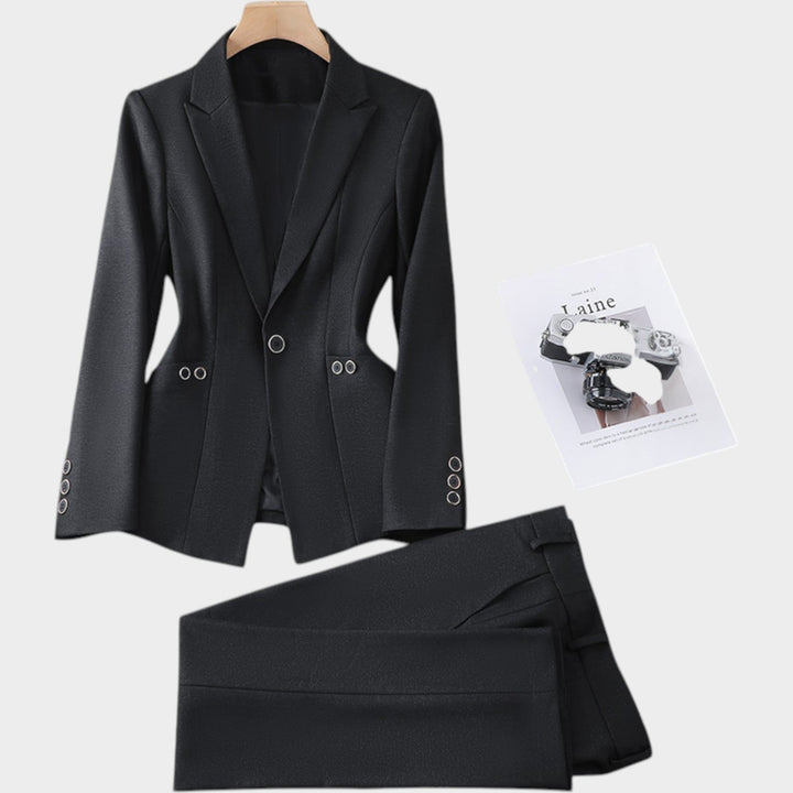 Women's Chic Business Two-Piece Suit Set