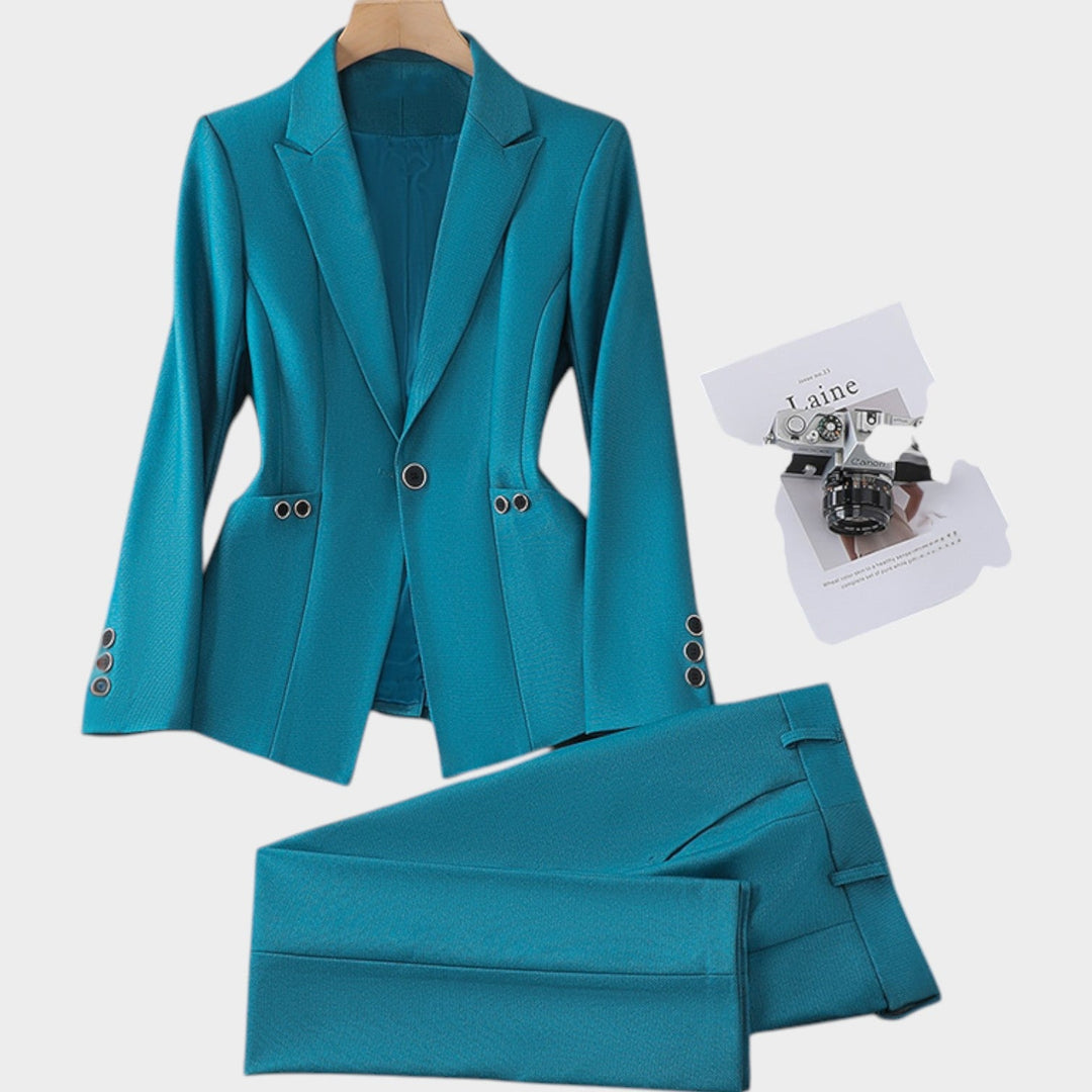 Women's Chic Business Two-Piece Suit Set