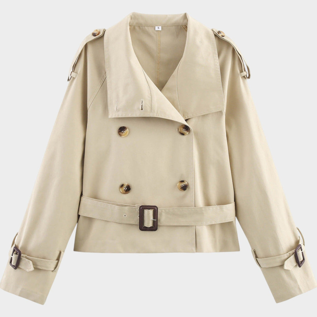Women’s Trench Jacket Double Breasted Belted