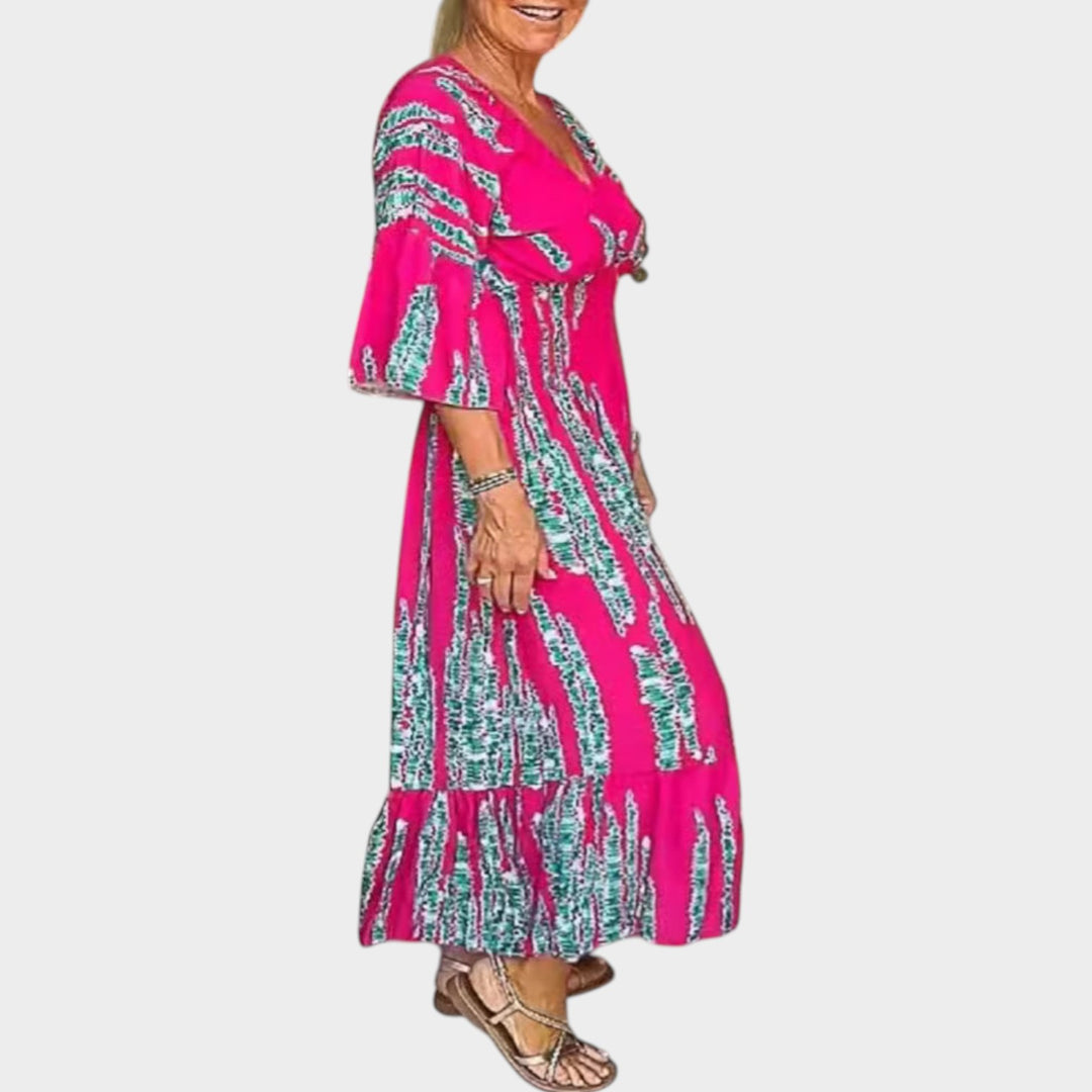 Boho-Chic Maxi Dress