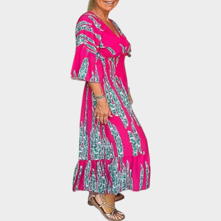 Boho-Chic Maxi Dress