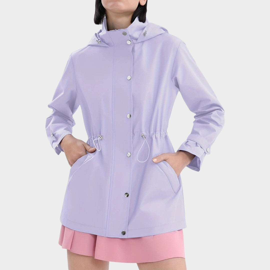 Women’s Waterproof Jacket with Adjustable Hood