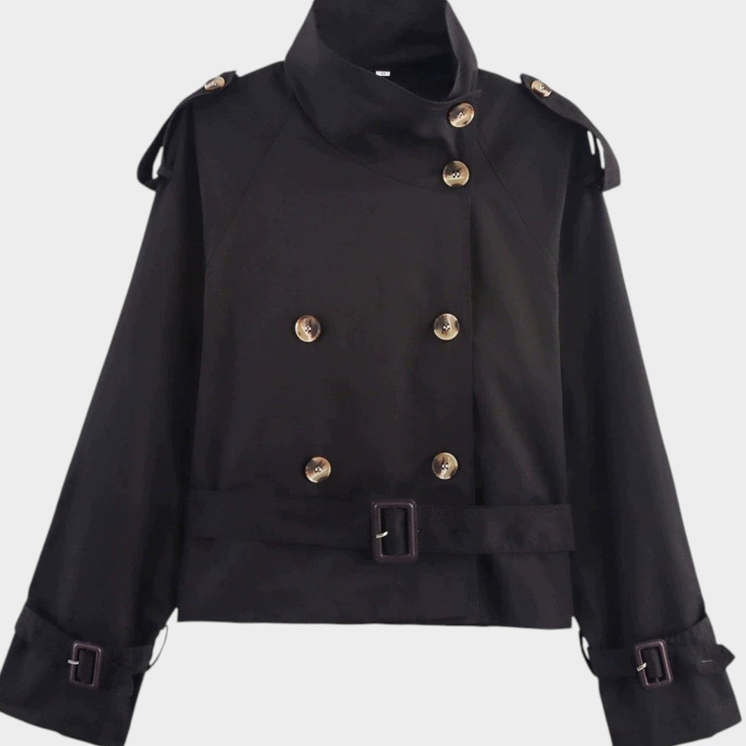 Women’s Trench Jacket Double Breasted Belted