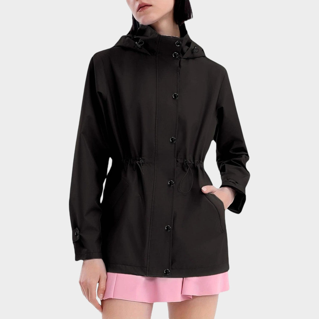 Women’s Waterproof Jacket with Adjustable Hood