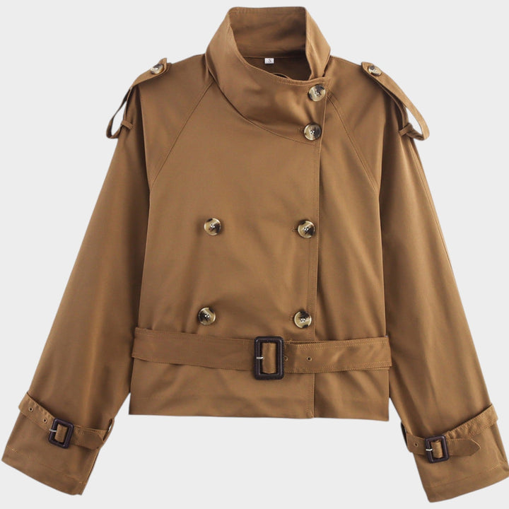 Women’s Trench Jacket Double Breasted Belted