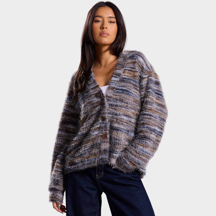 Women’s Knit Sweater Long Sleeve Oversized Fit