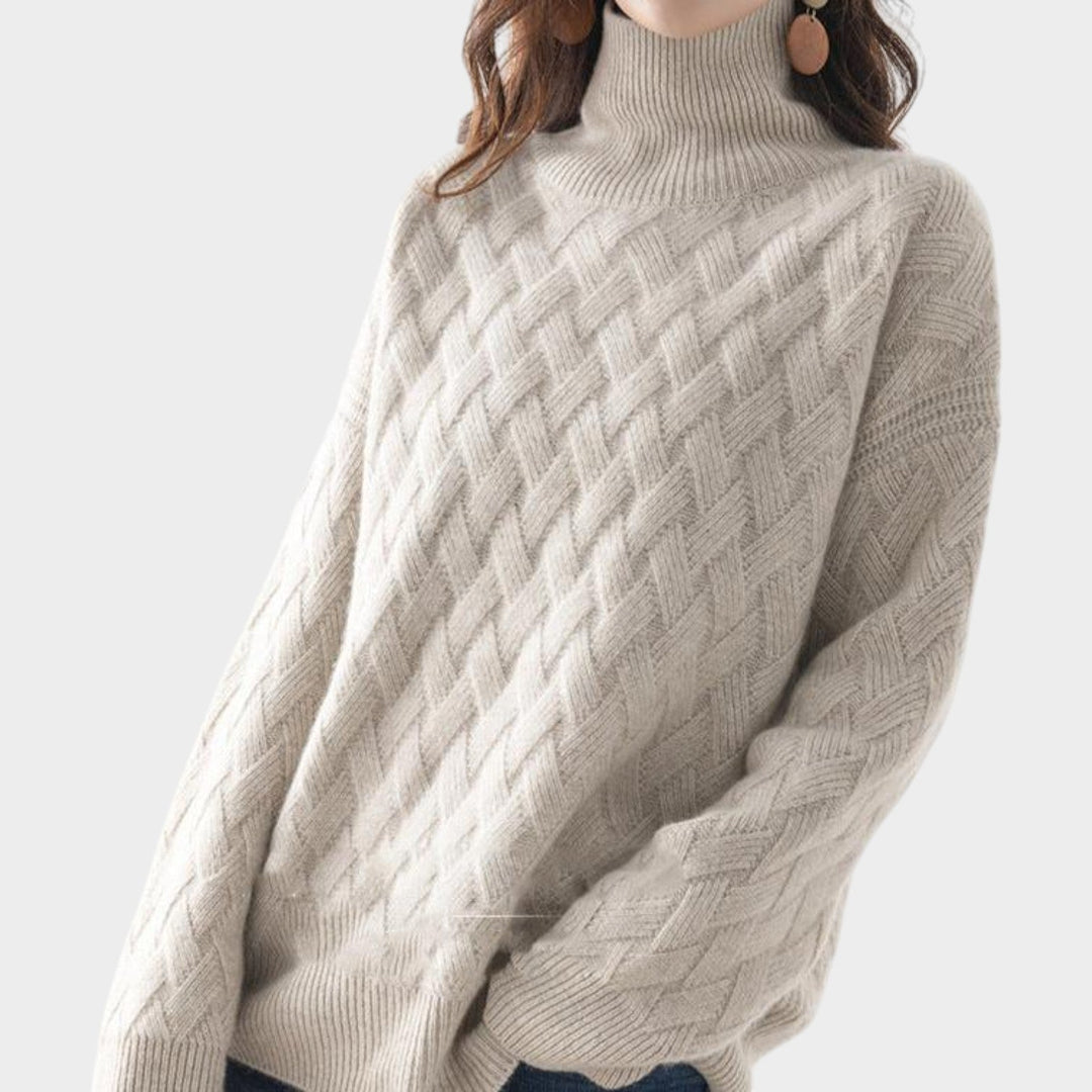Women's Chunky Cable Knit Sweater