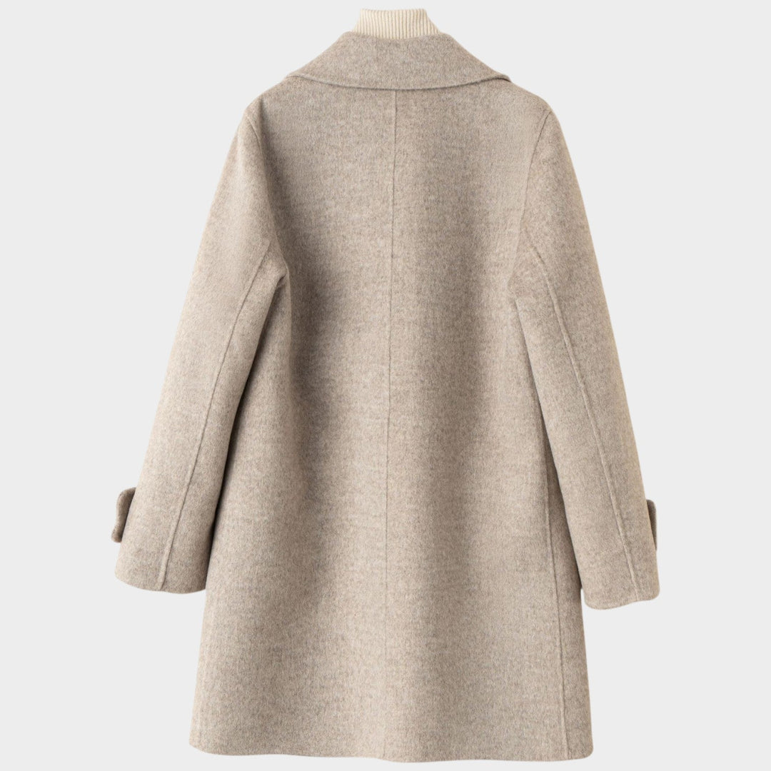 Women's Double-Breasted Wool Coat