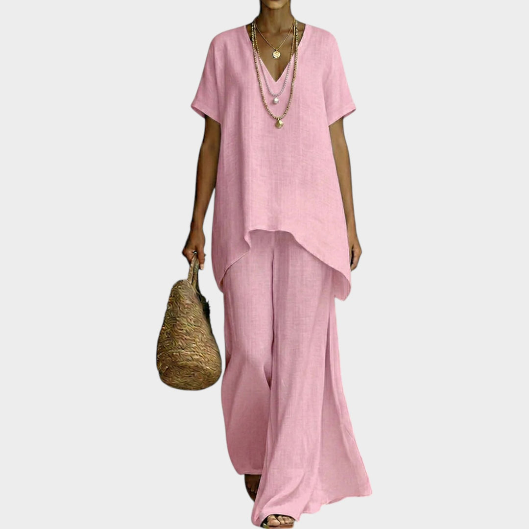 Sunset Escape Linen Set