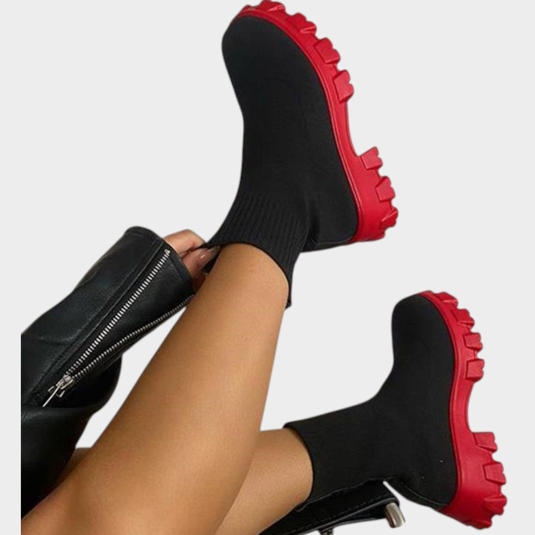 Women's Ankle Boots Ankle Stretch Knit