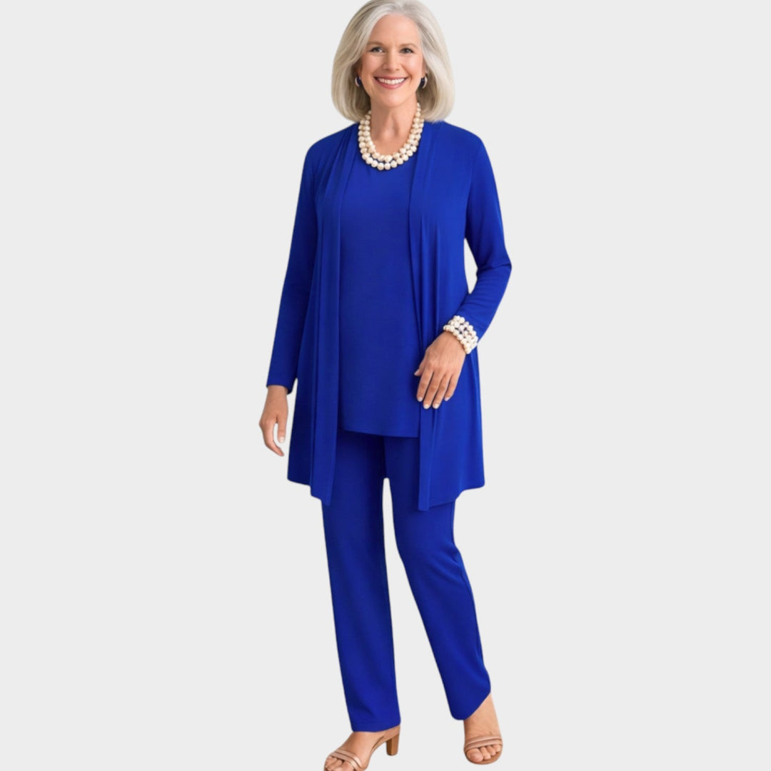 Women's Soft Knit Two-Piece Suit Set