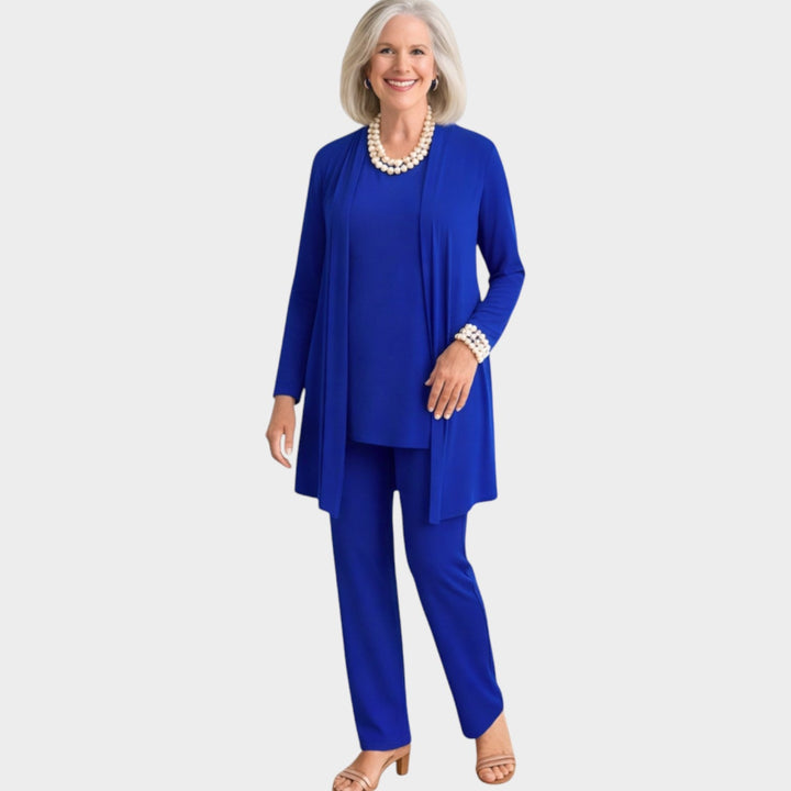 Women's Soft Knit Two-Piece Suit Set