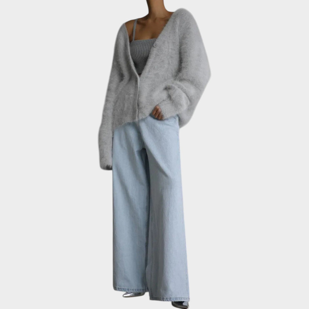 Women's Button Front Soft Knit Cardigan
