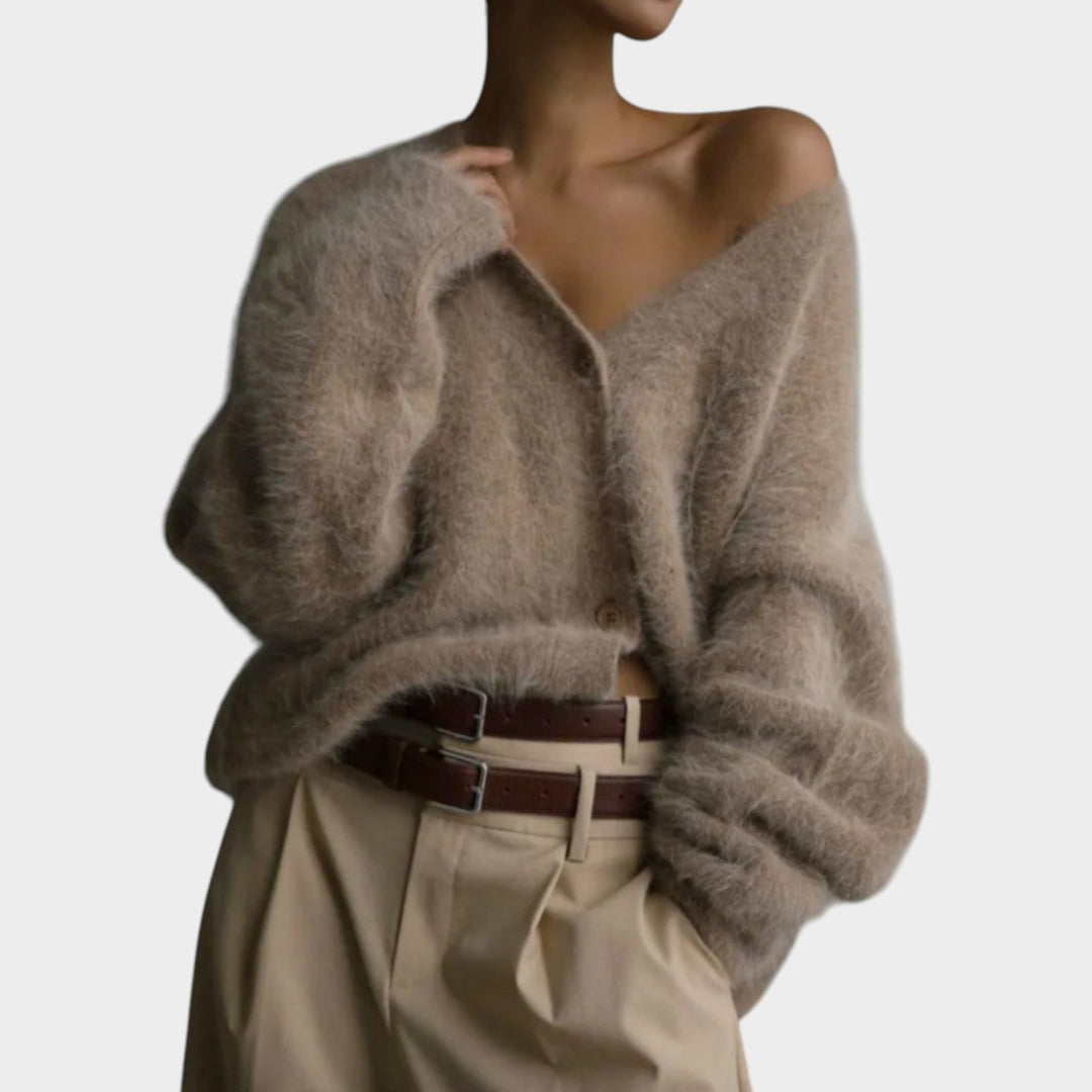 Women's Button Front Soft Knit Cardigan