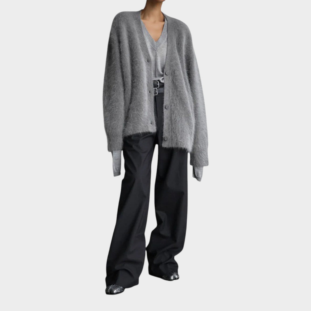 Women's Button Front Soft Knit Cardigan