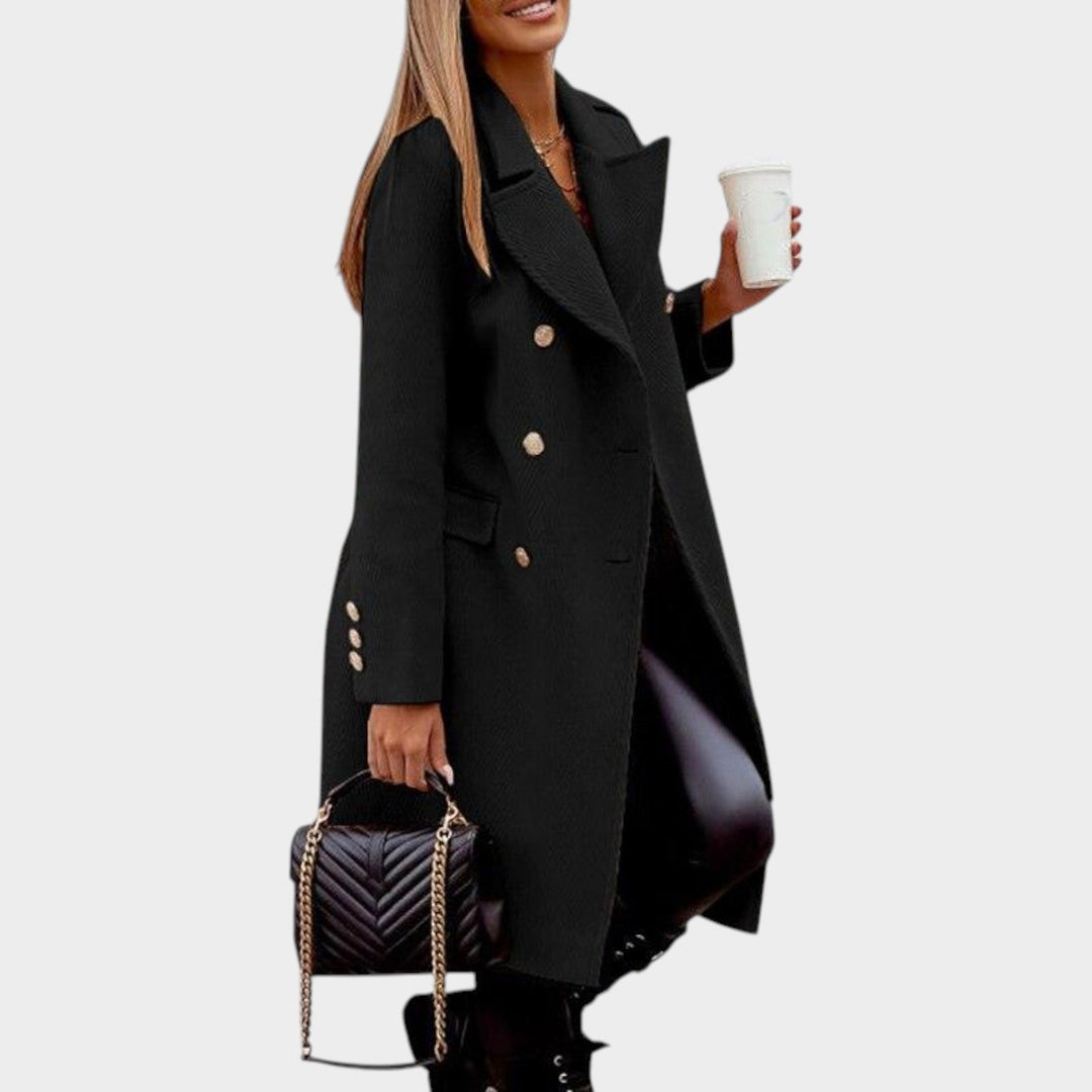 Women's Wool Coat Classic Versatile Design