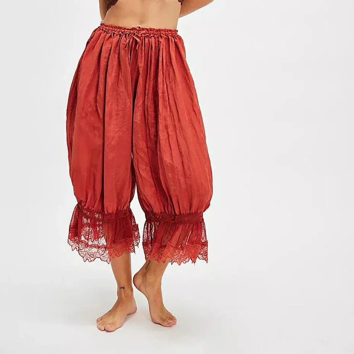 Boho Trousers with Lace