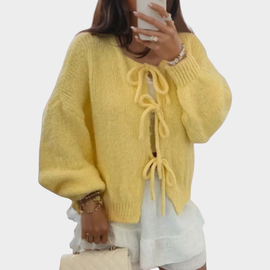 Women’s Knit Cardigan Long Sleeve Classic Casual Style