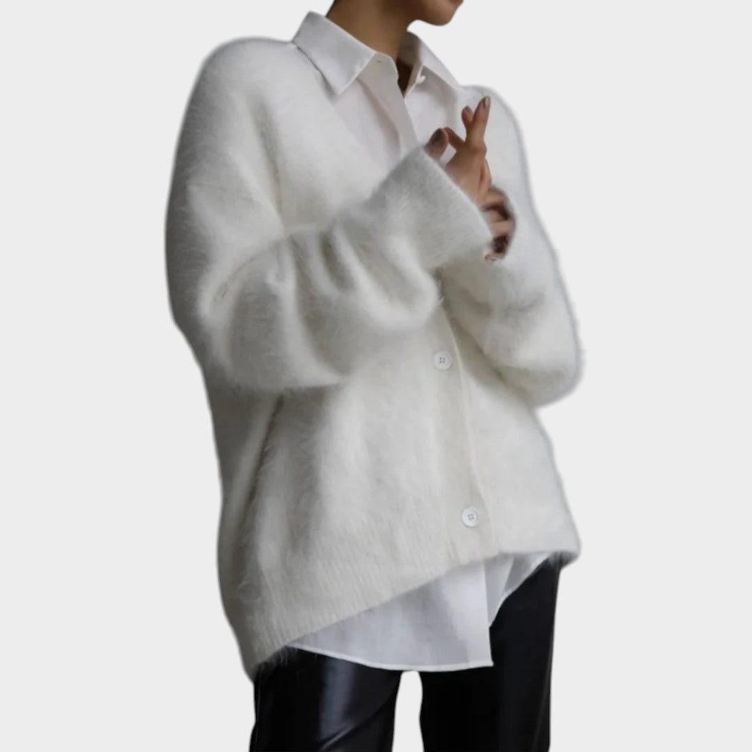 Women's Button Front Soft Knit Cardigan