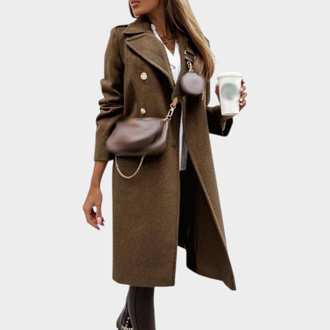 Women's Wool Coat Classic Versatile Design