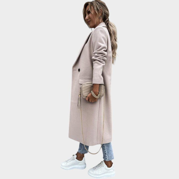 Women's Double Breasted Wool Coat