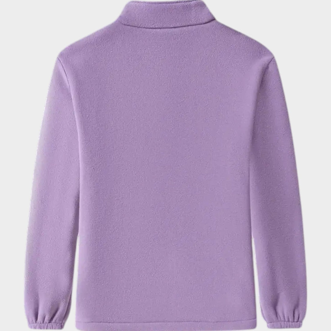 Women’s Fleece Jacket Thermal Zip Up Casual Fit