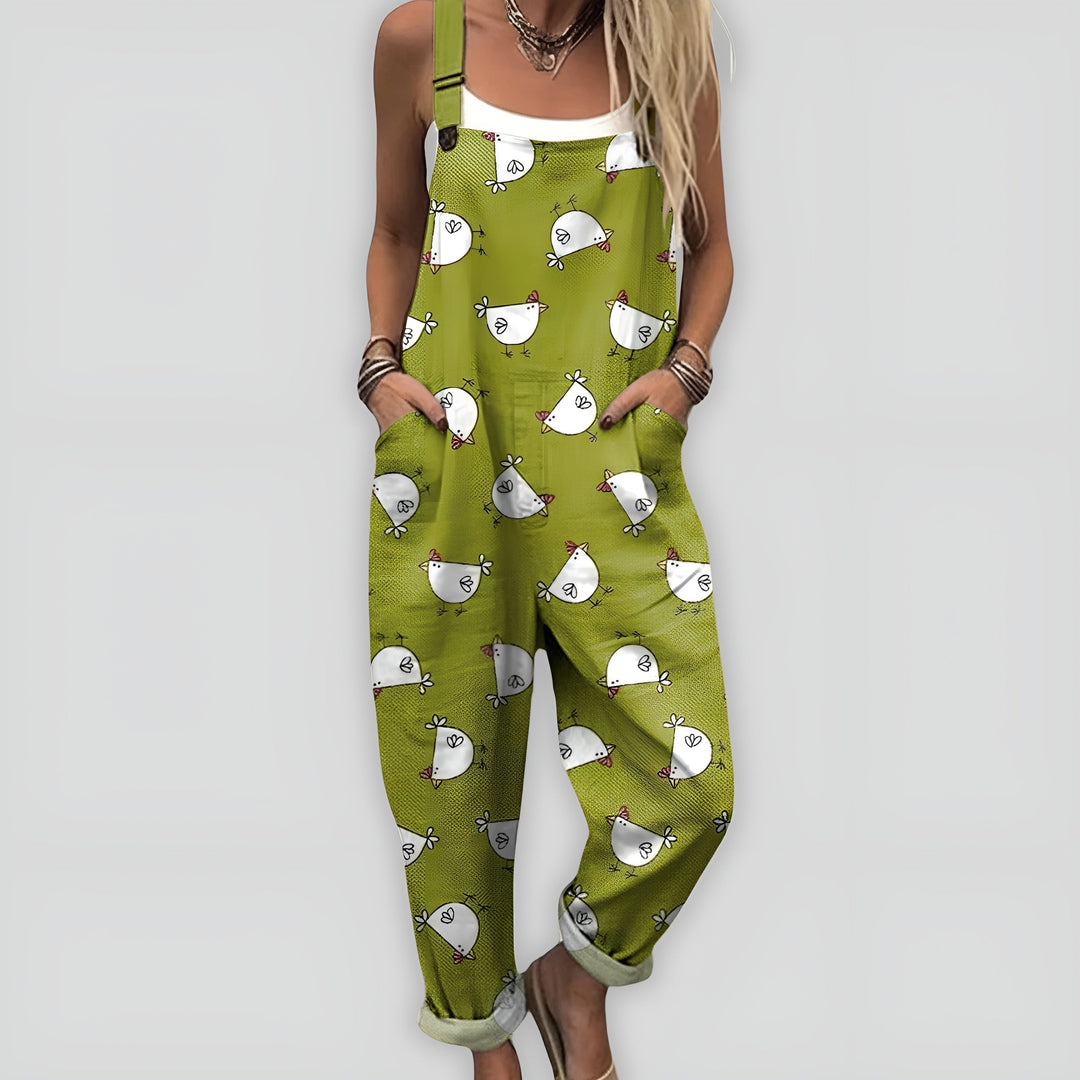Comfortable and Stylish Overall with Relaxed Fit