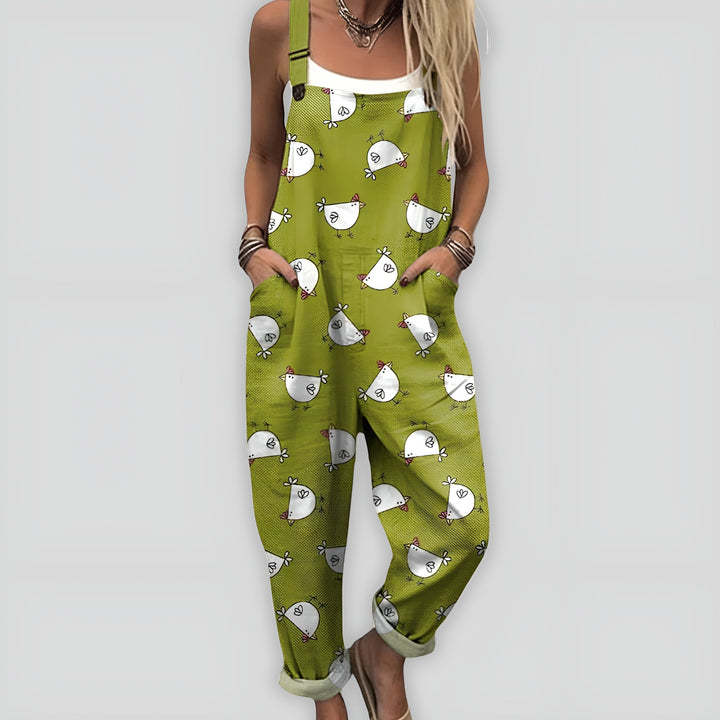 Comfortable and Stylish Overall with Relaxed Fit