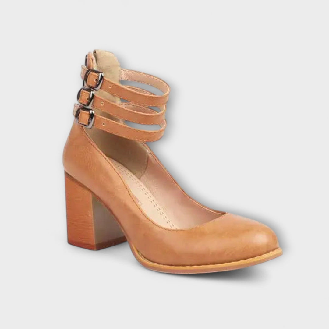 Pumps with Ankle Strap Design