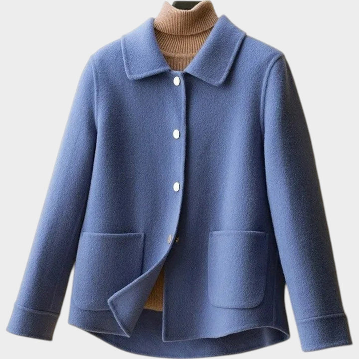 Women's Button-Up Wool Coat