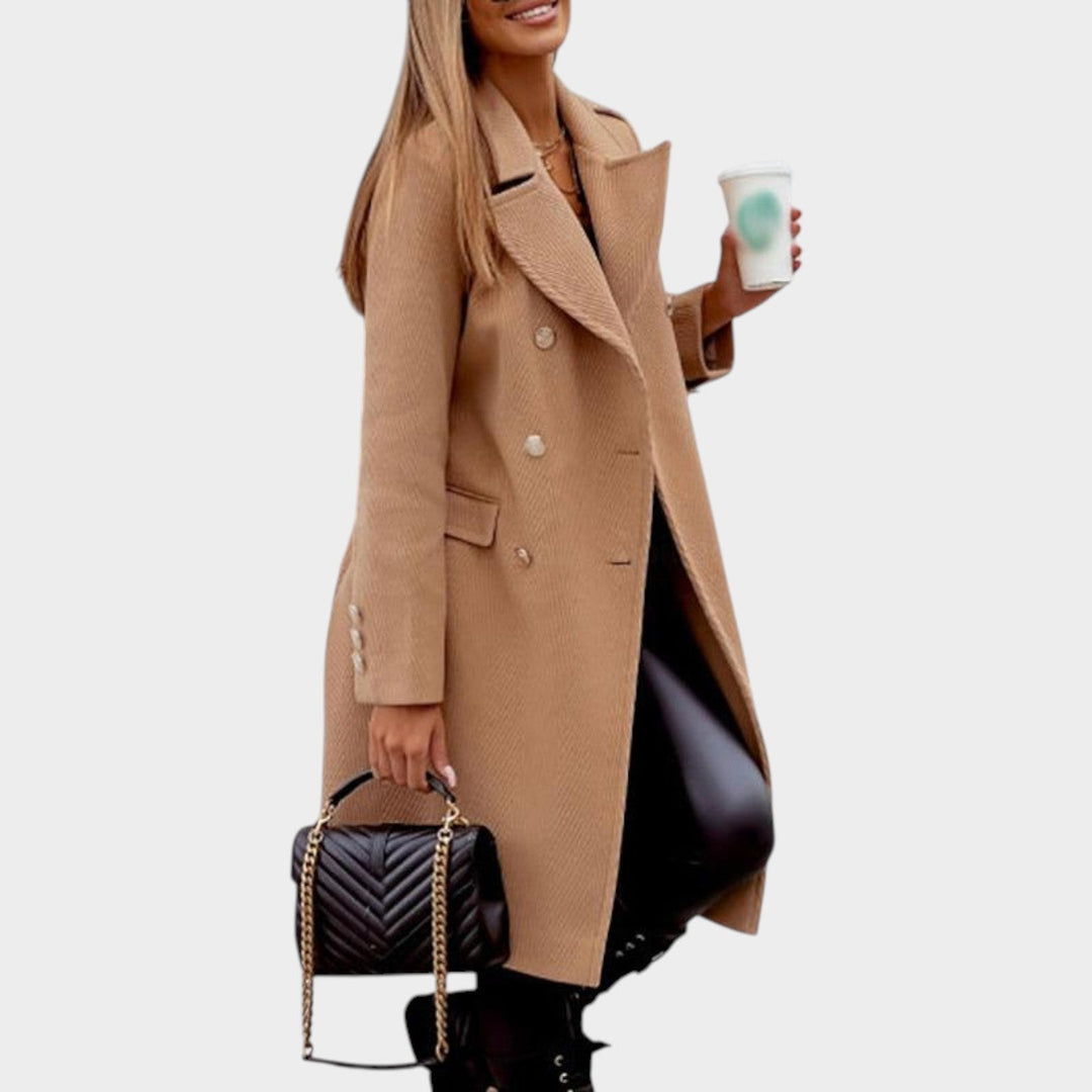 Women's Wool Coat Classic Versatile Design