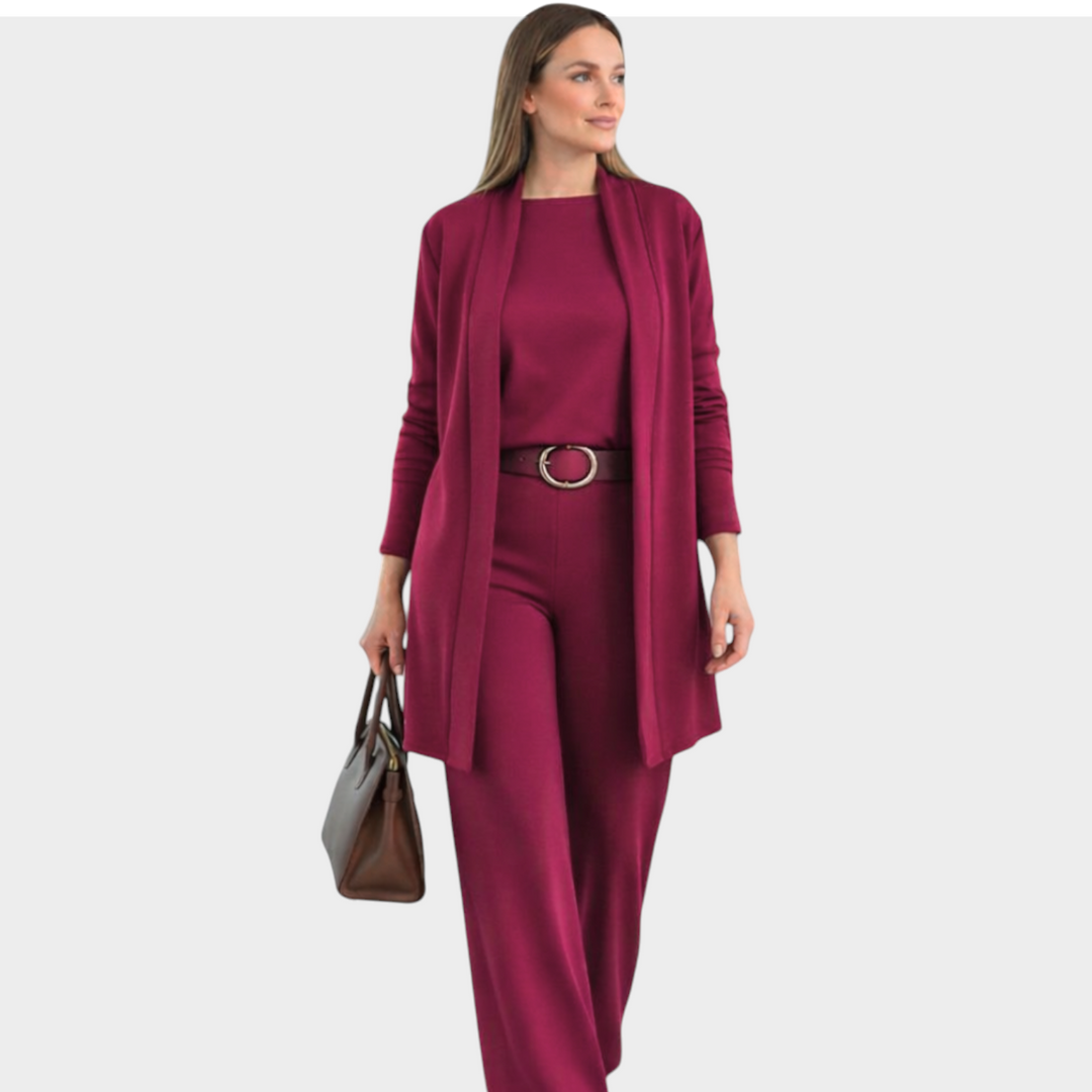 Women's Elegant Three Piece Suit