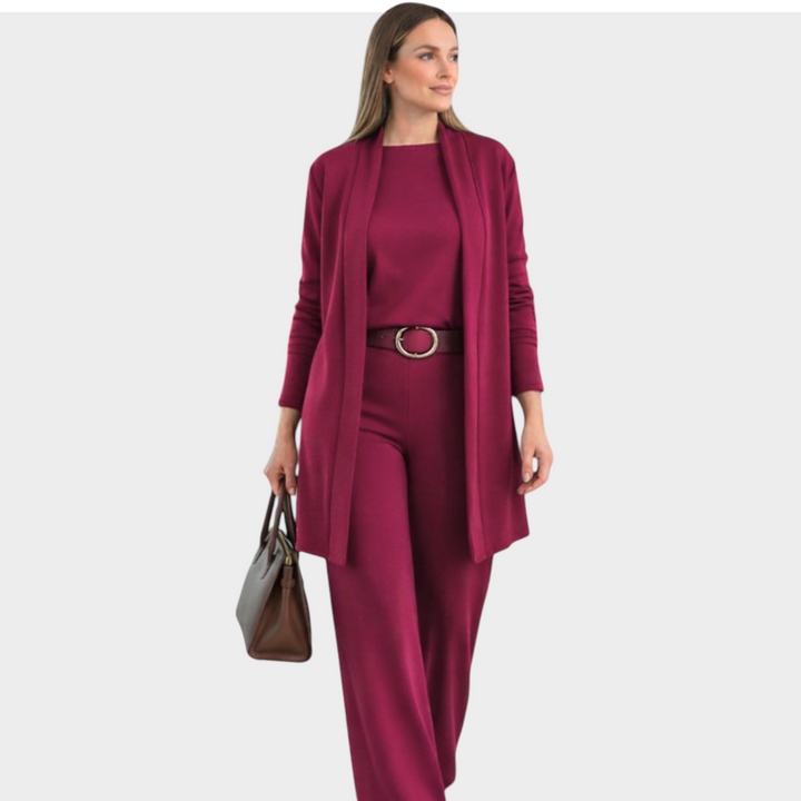Women's Elegant Three Piece Suit
