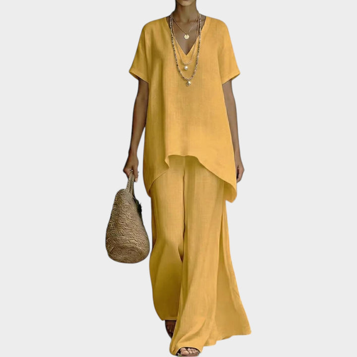 Sunset Escape Linen Set