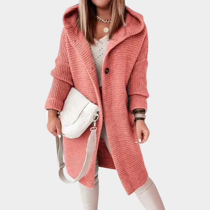 Women's Thick Knit Long Cardigan