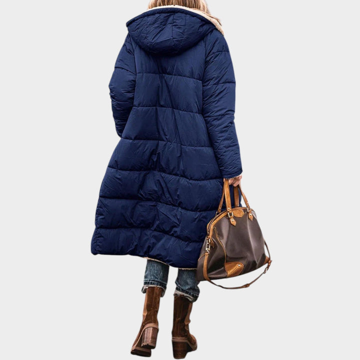 Women's Faux Fur Coat Long Tailored Design
