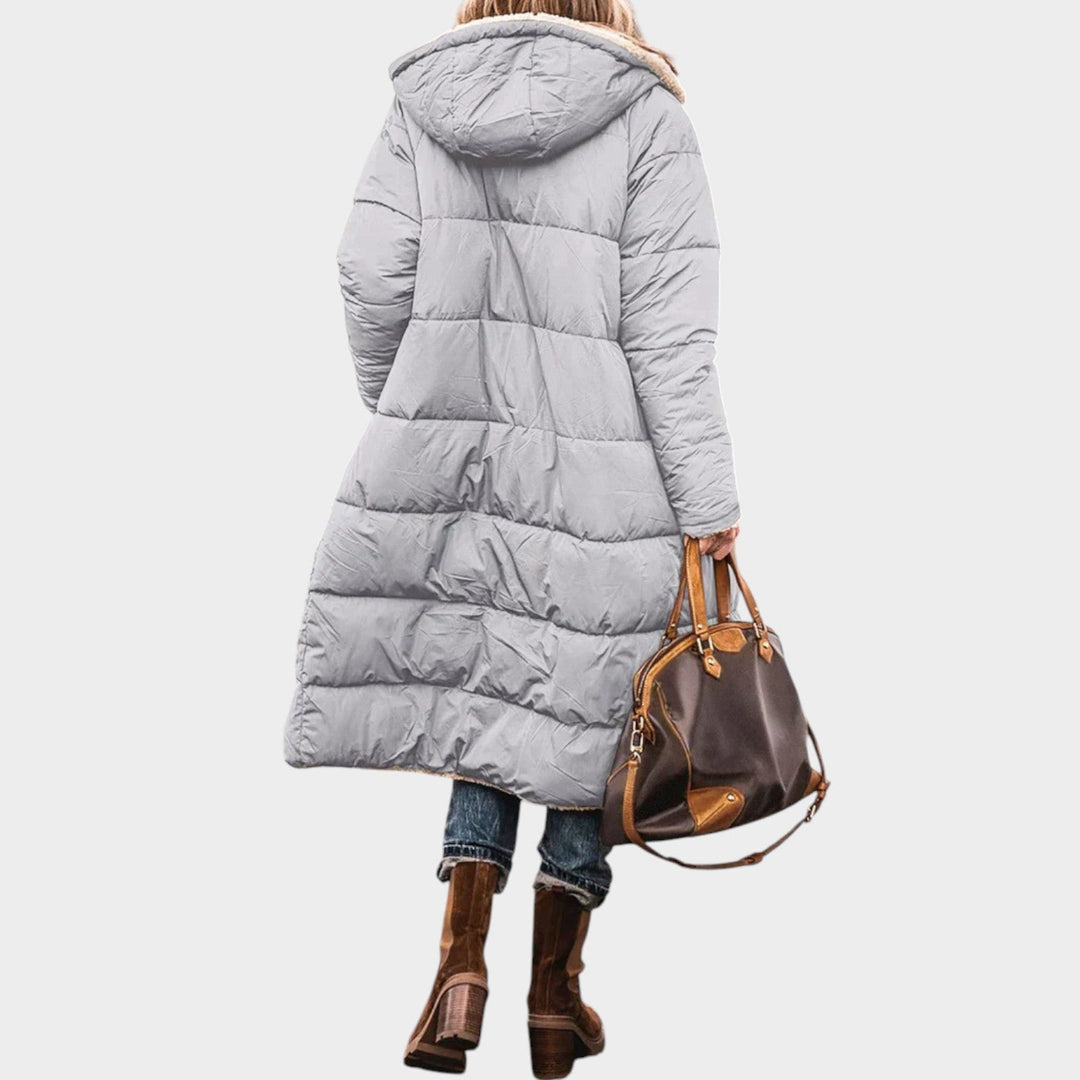 Women's Faux Fur Coat Long Tailored Design